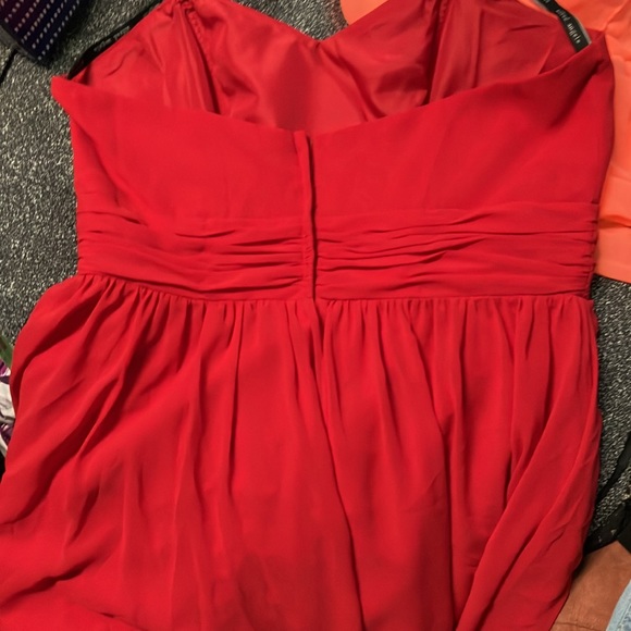 Ladies, beautiful red party dress size 14 by Alfred Angelo - Picture 2 of 5